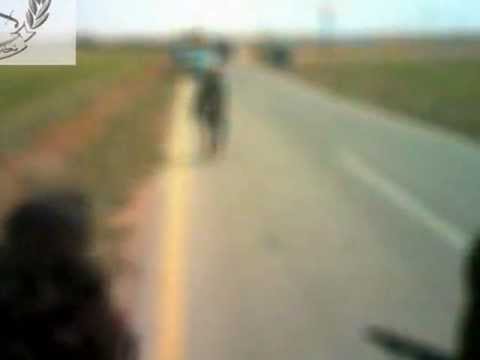 عملية نوعية من قبل كتيبة صواعق الرحمن وكتيبة القادسية السيطرة على شاحنة معدة للنقل من مركز حبوب المبروكة الى طرطوس