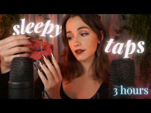 3 HOURS of ASMR Tapping, Scratching, and Whispers ❤️ Compilation for sleep, relaxation, background