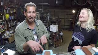 Ashley hones her first ever straight razor complete beginners guide