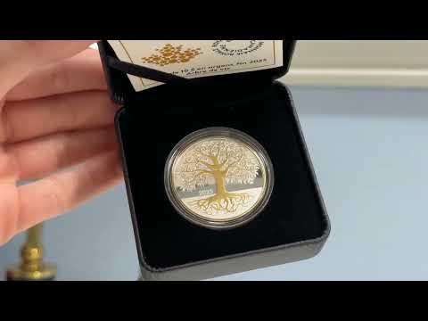 Canada 2025 $10 Tree of Life 1/2 oz Pure Silver Coin