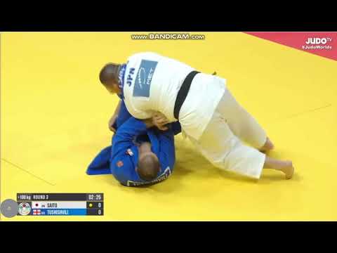 ROUND 3 geo TUSHISHVILI vs jpn SAITO