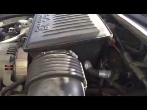 Jeep Grand Cherokee 2004 4.7 liter V8 TPS Throttle Position Sensor location