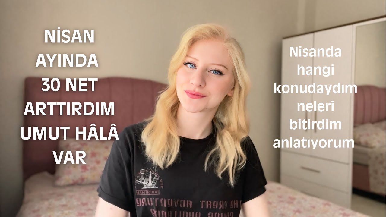 Nisan’da TYT’de 30 Net Arttırdım. Umudu Azalanlar İçin Tavsiye ❤️ #yks 