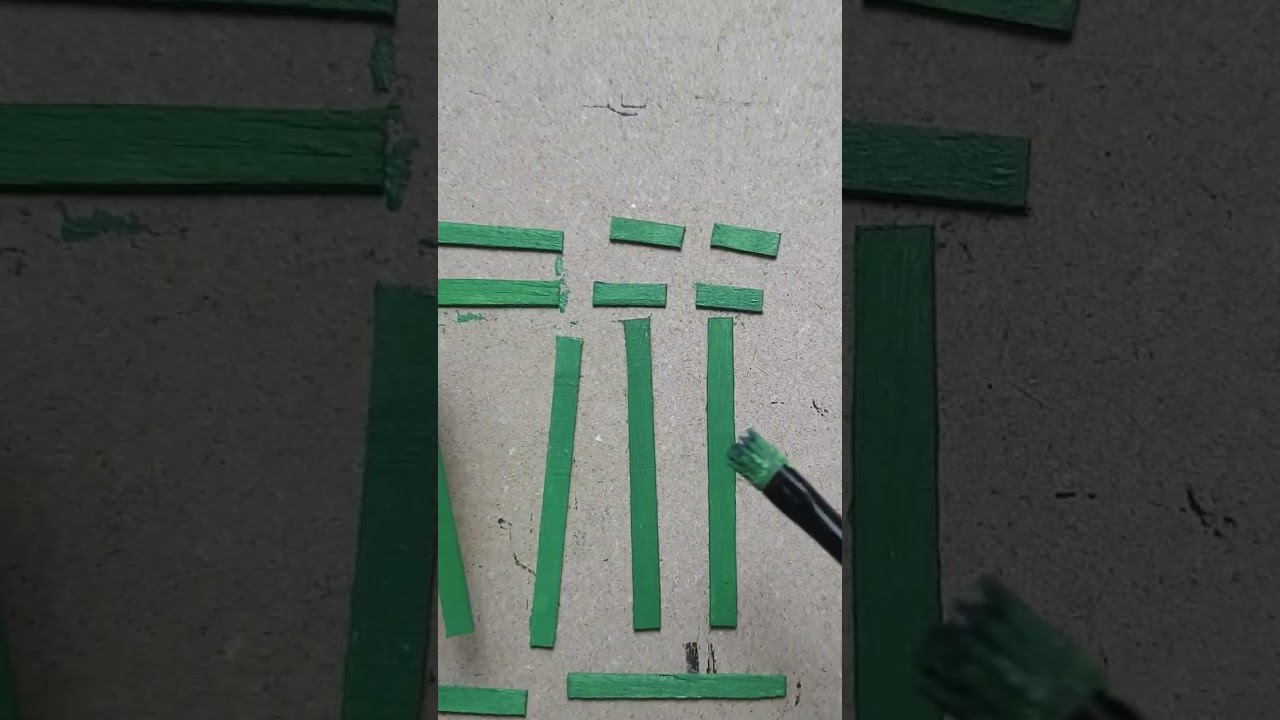 How i made a Japanese temple Diorama #diorama