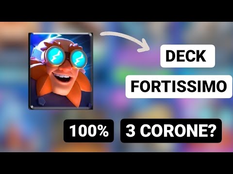 il MIGLIOR DECK GIGANTE ELETTRICO! 3 CORONE ASSICURATE! Clash Royale Ita