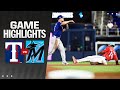 Rangers vs. Marlins Game Highlights (6/01/24) | MLB Highlights
