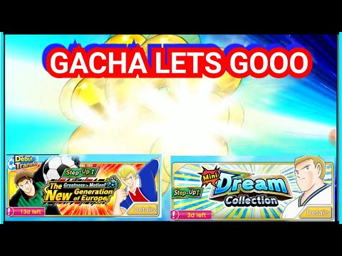 GACHA FULL STEP NEW ORIGINAL CHARACTER AND STEP 1-3 MINI DREAMCOLLECTION. CAPTAIN TSUBASA DREAM TEAM