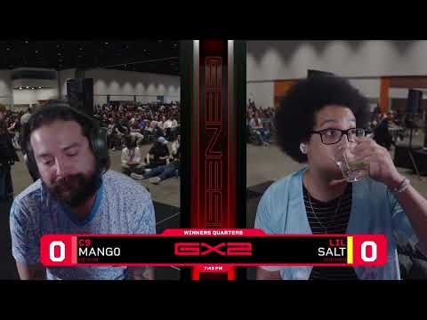 C9 | Mang0 (Falco) vs Salt (Captain Falcon) - Winners Quarters - MELEE SINGLES | GX2