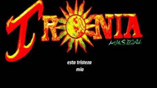 esta tristeza mia  ironia musical
