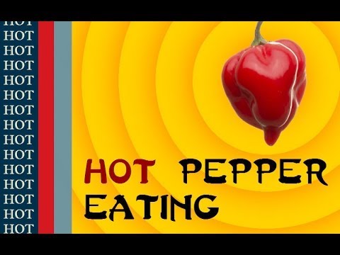 Hot Pepper Eating Challange - feat. TrueSteelGamers (Madame Jeanette)