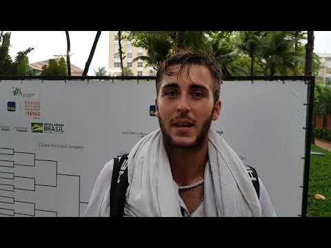 Entrevista com Tomás Martin Etcheverry - ITF M25 Rio de Janeiro 2019