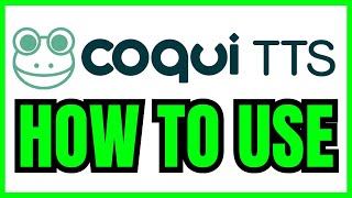 How To USE Coqui TTS (QUICK & EASY) 2026