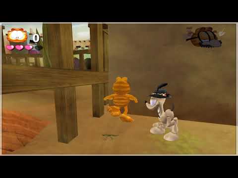 Garfield: Lasagna World Tour - damage boosts in Mexican City