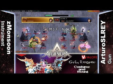 Sikyon Weekly 11/11/2017 PM: Semifinal - zMonsoon vs ArturoSLREY - Atlantica Online