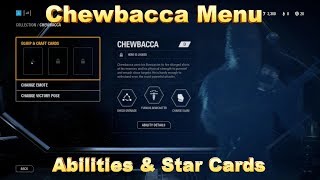 Chewbacca Menu - Star Wars Battlefront 2