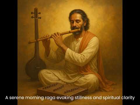 Mystic Dawn | Raga Hussani Bhairav – Peaceful Indian Classical Music for Meditation & Morning Calm — वीडियो थंबनेल