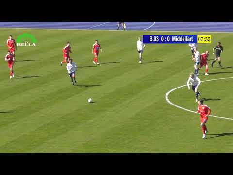 TV Bella`s Fodbold - B 93 :  Middelfart