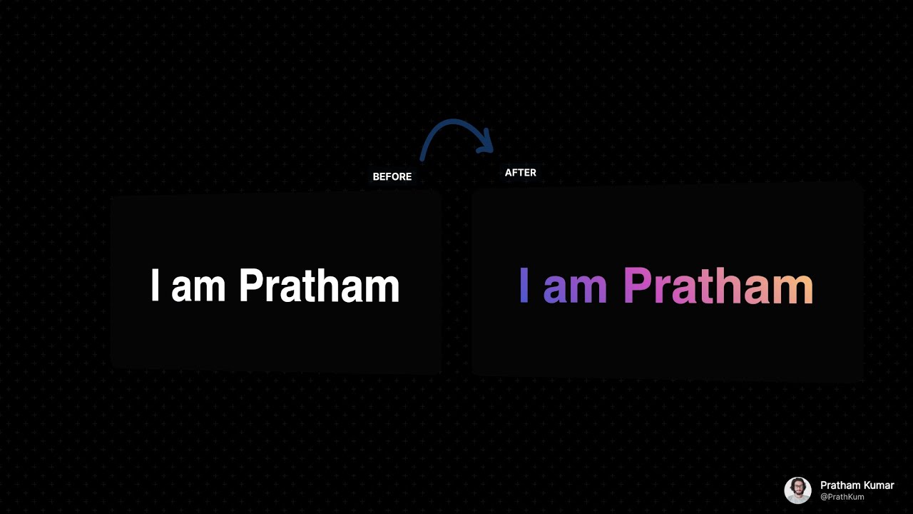 How to create a Gradient Text instead of a solid color using CSS