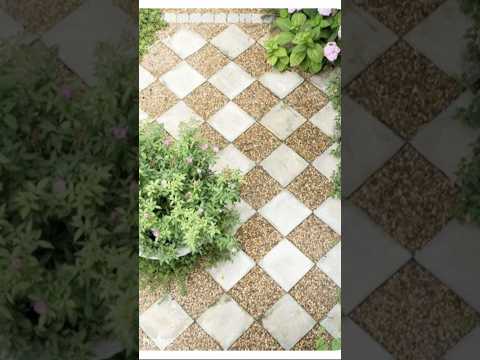 jardin sur plusieurs niveaux -cheminée-extérieure-pergola-bois-terrasse-bois