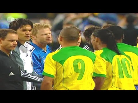 Ronaldo R9, Ronaldinho Gaucho & Adriano Magical Show vs Germany in 2004