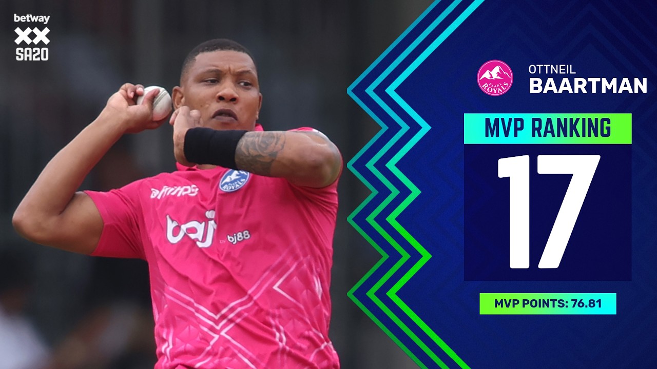 Season 4 MVP #17 | Ottneil Baartman (Paarl Royals)