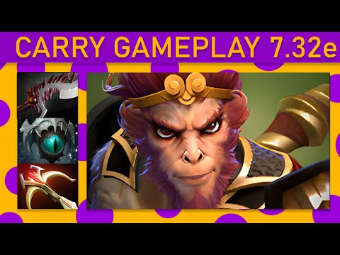 ⭐20+ Kills! Monkey King Carry Gameplay - Dota 2 Top MMR
