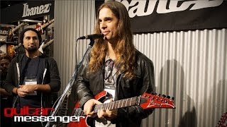 NAMM 2014: Kiko Loureiro (Angra) @ Ibanez