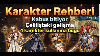 Karekter Rehberleri , çekiliş düzeltmesi, yeni bug