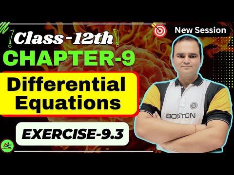 Ex 9.3 Class 12 Maths | Chapter 9 Differential Equations | NCERT Solutions 
