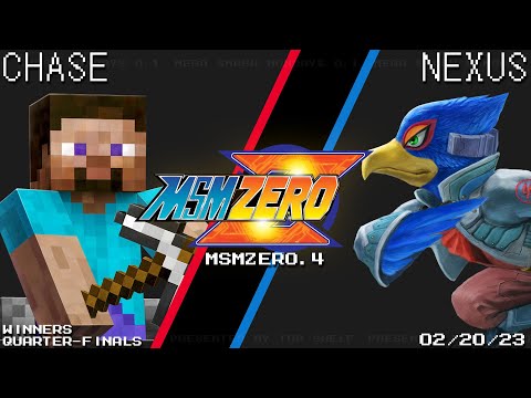 MSM:ZERO.4 - Chase (Steve) Vs. Nexus (Falco) - SSBU - Winners Quarters