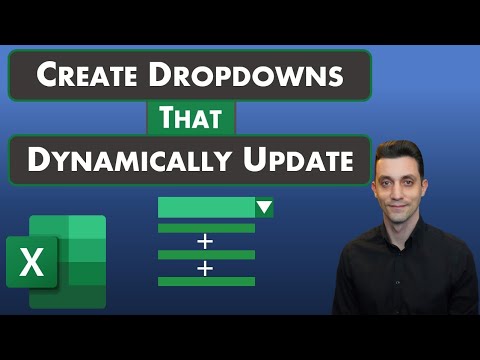 Excel Tips - Best Way to Create Dropdowns that Dynamically Update