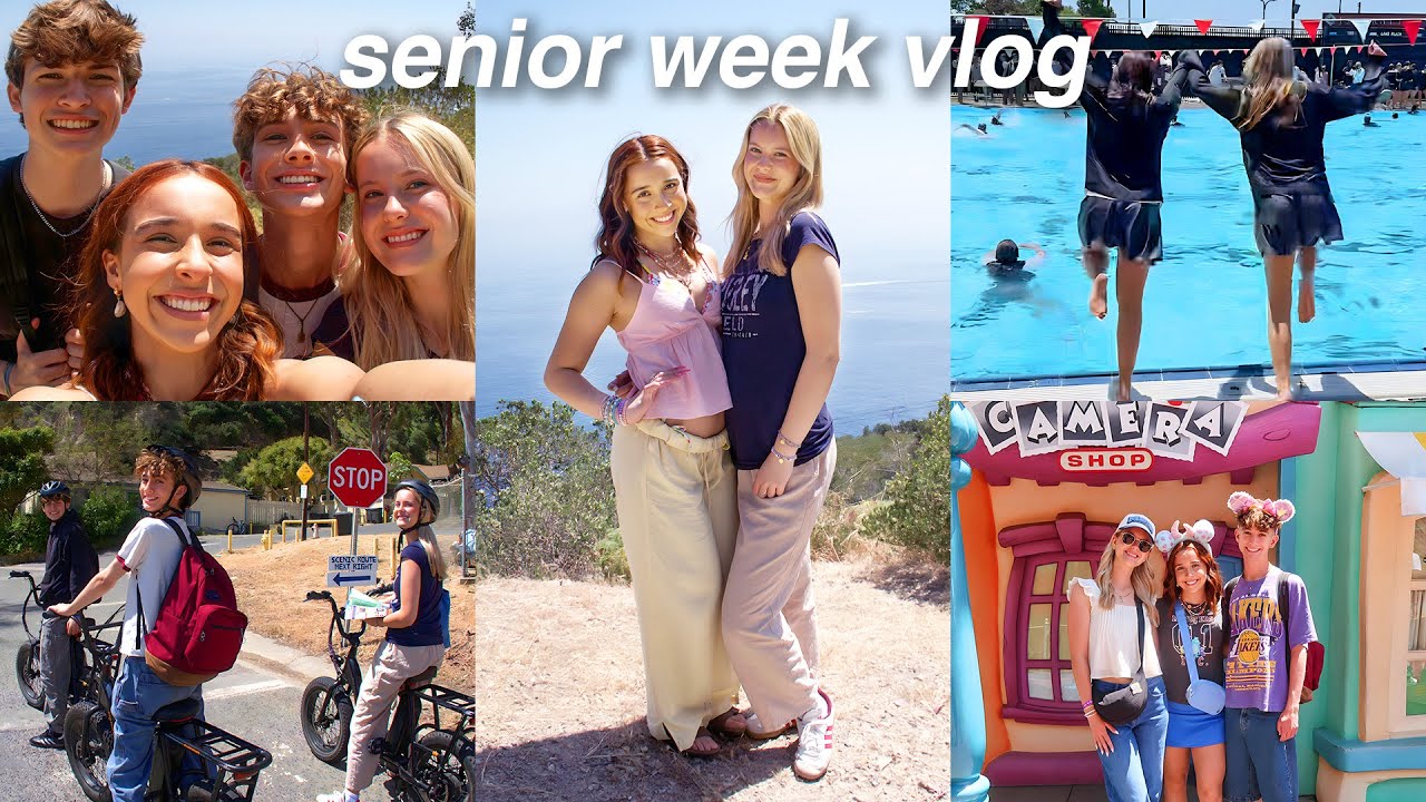 Senior Week Vlog (Disneyland at Grad Nite, Catalina, etc)