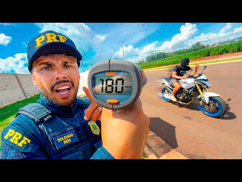 COMPREI UM RADAR DE VELOCIDADE DA POLICIA FEDERAL