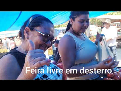 Feira livre Largo Jovino Mariano em desterro Paraíba 