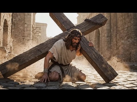 The Passion of Christ: Carrying the Cross Scene (Cinematic AI Short Film)