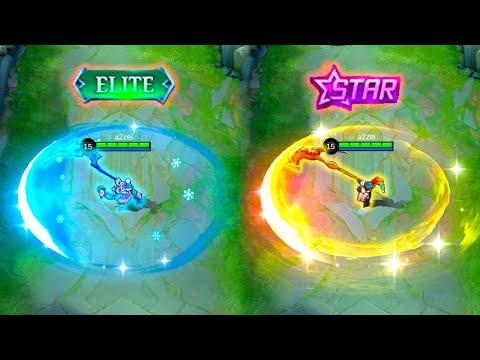 Ruby Parrot Pirate Starlight Skin VS Edelweiss Elite Skin MLBB