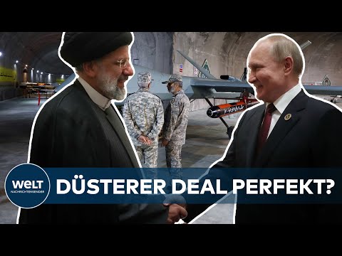 UKRAINE-KRIEG: Putin will iranische Kampfdrohnen - Weiter heftige Bombardierungen in Donezk