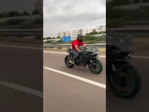 KAWASAKI ninja h2 stage 3 the power is speaking