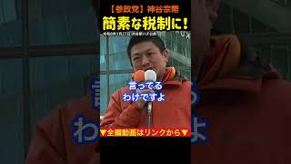 【インボイス廃止】税制簡素化！神谷宗幣#参政党