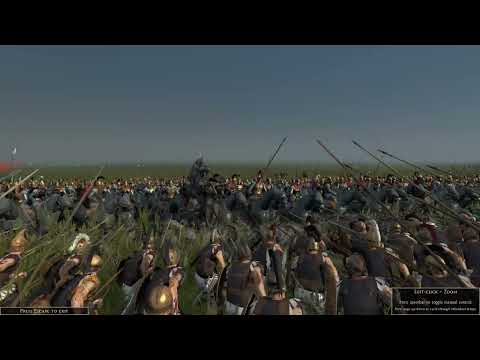 Total War  Rome II : Pikemen vs Cavalry