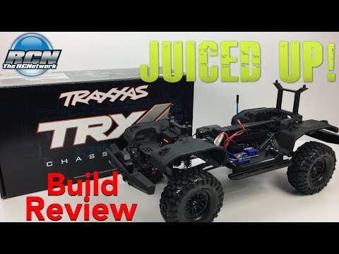 Traxxas TRX-4 Chassis Kit - Build Review - "Juiced Up" - Episode 2