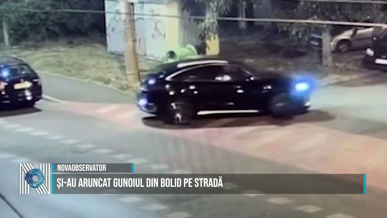 Și-au aruncat gunoiul din bolid pe stradă