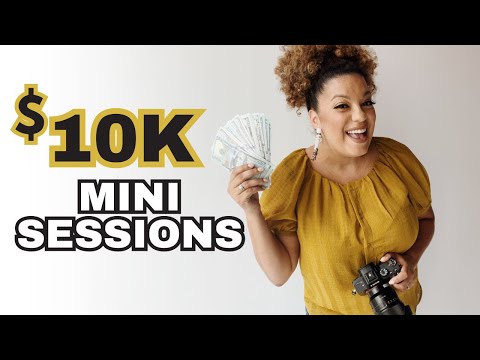 BEST Tips for Profitable Mini Sessions For Photographers