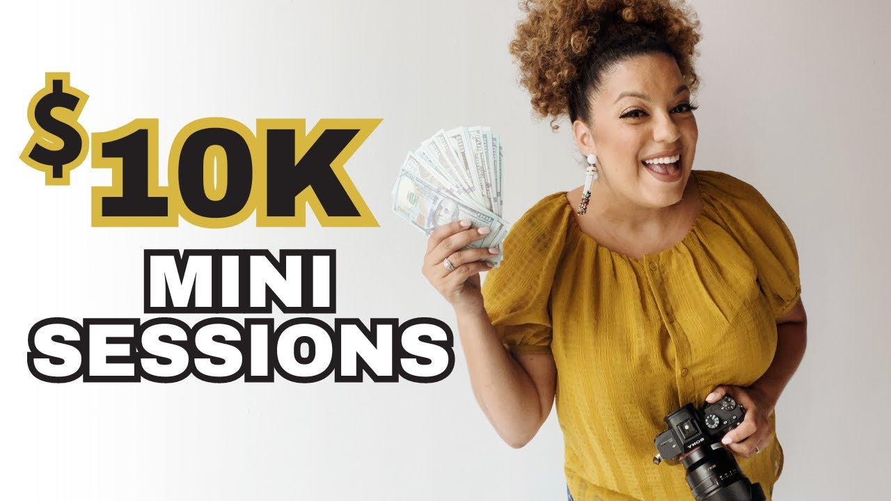 BEST Tips for Profitable Mini Sessions For Photographers