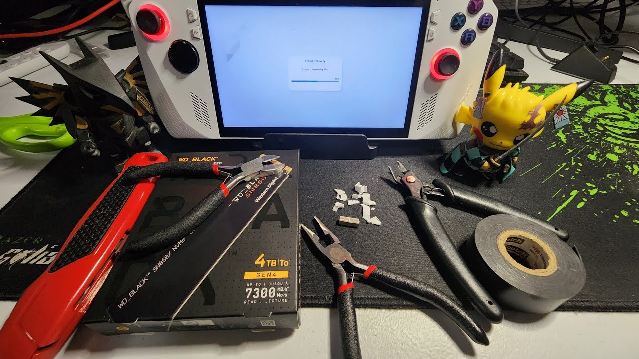 Actualización de SSD a 4TB en la ASUS ROG Ally: Guía Paso a Paso