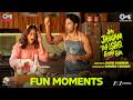 Varun Dhawan Mrunal Thakur Fun Moments Hai Jawani Toh Ishq Hona Hai In Cinemas June 5