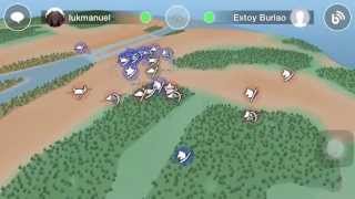 Samurai wars for Android and iOS multiplayer gameplay| battle 4 - Overrun