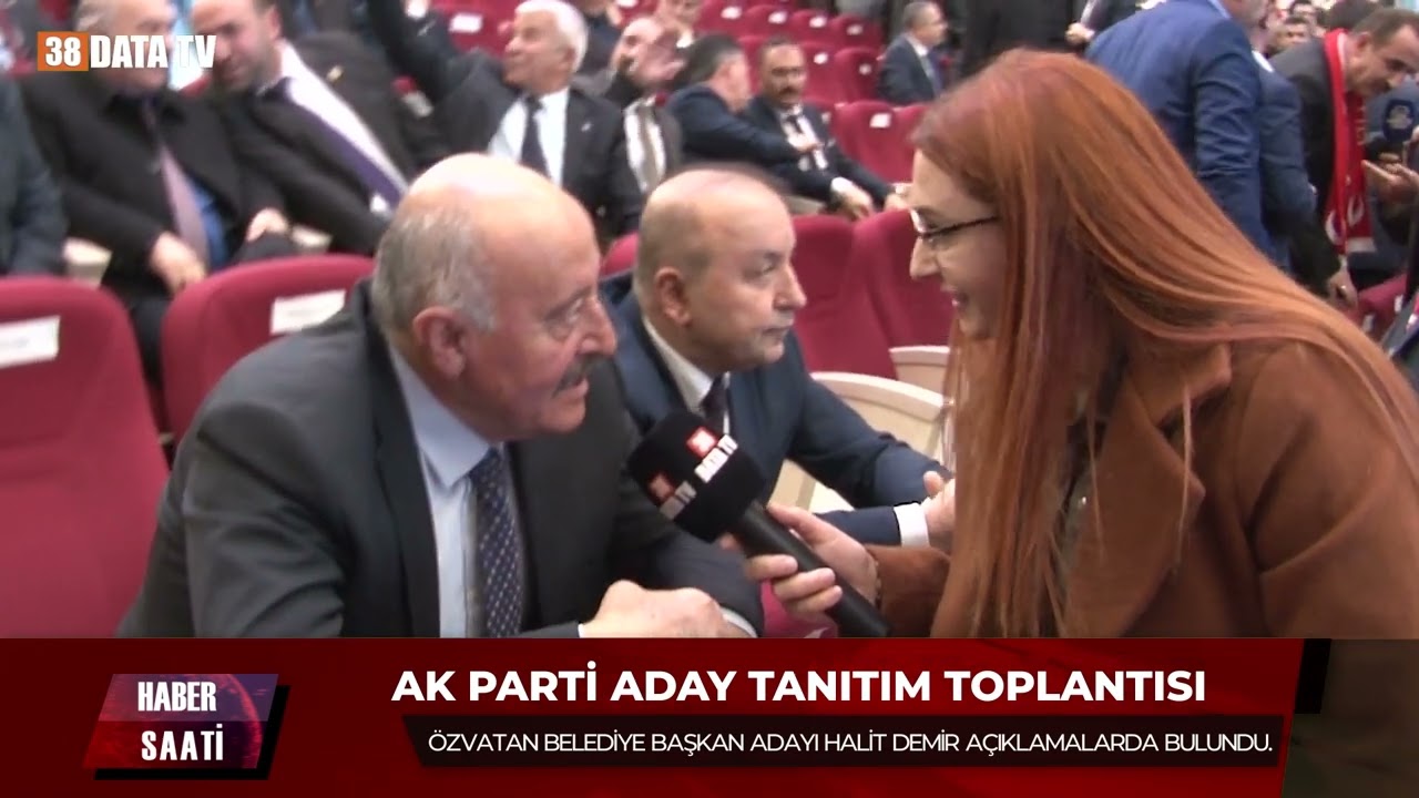 Cumhur ittifakı'nın ÖZVATAN Adayı HALİT DEMİR oldu.