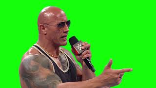 The Rock "nobody likes you, and you're not funny" green screen