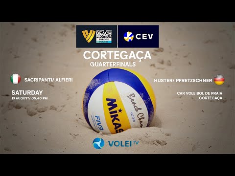 Sacripanti/Alfieri (ITA) vs Huster/Pfretzschner, S. (GER) - BEACH PRO TOUR FUTURES CORTEGAÇA